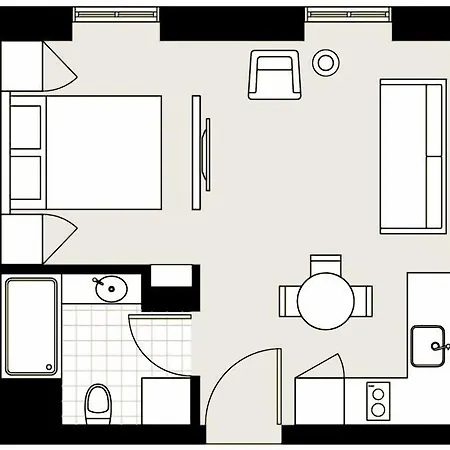 Serviced - Chiado Emenda Appartamento Lisbona