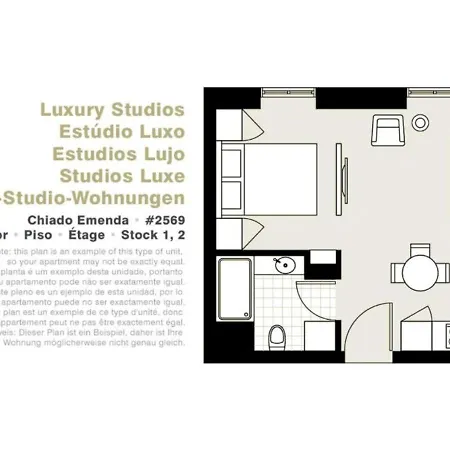 Serviced - Chiado Emenda Lissabon