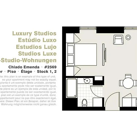 Апартаменти Serviced - Chiado Emenda Лісабон